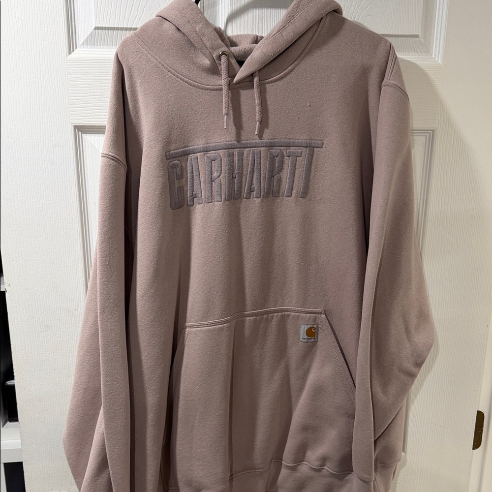 Carhartt Men's Pink Hoodie